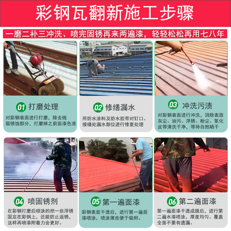 彩钢瓦表面腐蚀生锈怎么办？